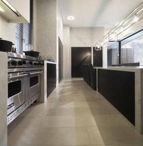 G&M Wand, Keuken en Vloer - Bianco Carrara